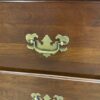 Dark Wood Full Height Armoire with 3 Drawers