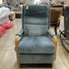 LAZY BOY  Light Blue Velvet Power Lift Recliner