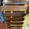 Simple Coffee Brown 6-Drawer Dresser