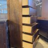 Simple Coffee Brown 6-Drawer Dresser