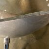 Modern Oval Silver Foil Glass Vessel Sink