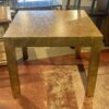 DREXEL Et Cetera Textured Gilt Accent Table
