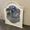 STANDARD FURNITURE Arched White Border Mirror