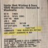 CODEL Tall Glass Door w/ Mini-Blinds
