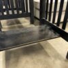 Black Stained Mission Style Square Table