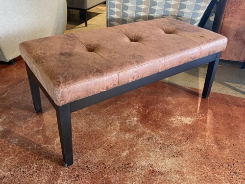 Clay Brown Bench / Ottoman