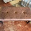 Clay Brown Bench / Ottoman