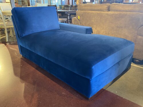 NEW! JOYBIRD Holt Single Arm Chaise in Royale Cobalt