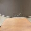 SAMSONITE Vintage Set of 4 Metal Folding Chairs with Leather Seat