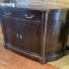 BERNHARDT Rich Brown Curved Front Buffet
