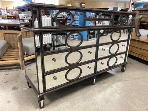 PIER ONE IMPORTS Mirrored 10-Drawer Dresser