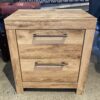 ASHLEY Stout Blonde 2-Drawer Nightstand