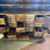 Stunning 18-Drawer Apothecary Shelf