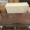 Colonial Style Dark Finish Wood Credenza