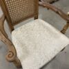 Rattan High Back Set of 6 Dining Chairs