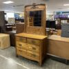 H.M.P CO Antique 19th Century 4-Drawer Dresser