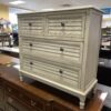 Ash Taupe 4-Drawer Chest