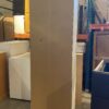 Slim White Utility Cabinet w/ Adjustable Shelves