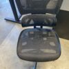 Black Mesh Lumbar and Neck Supporting Office Chair