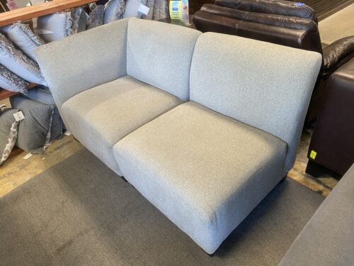 Heather Brown Open End Modular Sofa