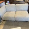 Heather Brown Open End Modular Sofa