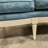 THOMASVILLE Vintage Louis XIV Blue and White Settee