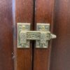 Set of 2 Shutter Bar Latching Kitchen Hutches