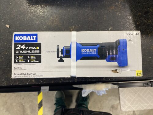 NEW! KOBALT 24V Cordless Drywall Cut-Out Tool