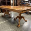 Rectangular Wooden Extendable Dining Table