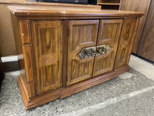 Two Door Pecan Buffet