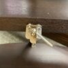 Half Moon Dark Finish Sofa Table