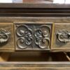 Dark Wooden 9-Drawer Dresser