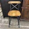 PIER 1 IMPORTS Set of 4 Rustic Barstools