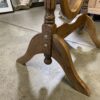 Oak Toned Standing Full Body Swivel Mirror