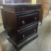 BOMBAY COMPANY Dark Cherry Wood 3 Drawer Side Dresser