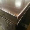 BOMBAY COMPANY Dark Cherry Wood 3 Drawer Side Dresser