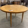Vintage MCM Peg Leg Circular Dining Table