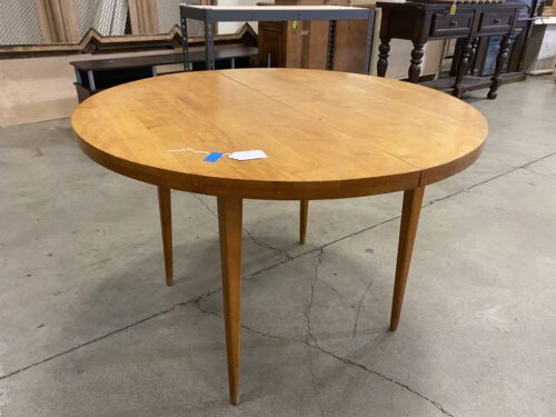Vintage MCM Peg Leg Circular Dining Table