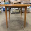 Vintage MCM Peg Leg Circular Dining Table