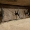 Wee Solid Wood Boho 3-Hook Wall Shelf