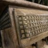 Wee Solid Wood Boho 3-Hook Wall Shelf