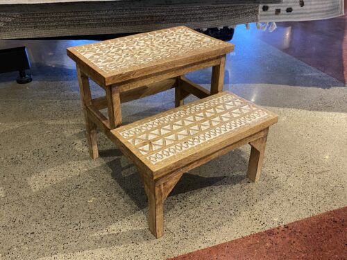 Rustic Boho All-Wood Stepper
