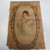 Vintage Chinese Cigarette Advertisement w/ Woman