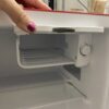 COMFEE Retro Racer Red Mini Fridge Model #CRR16S3ABB