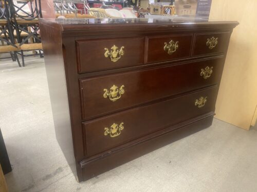 Lacquered Cherry Wood Dresser