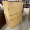 Large 3 Drawer Dresser with Built in Desk
