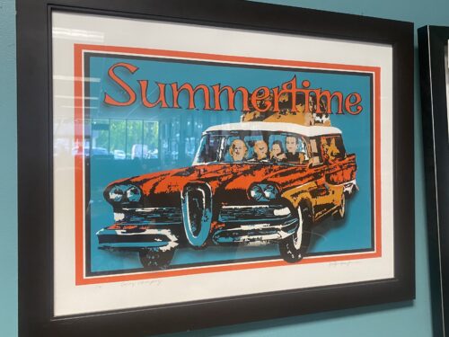 Summertime "Going Camping" Artwork