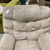 Ultra Plush Light Tan Rocking Manual Recliner