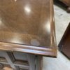 ETHAN ALLEN Vintage Espresso Finished Square 2 Door End Table