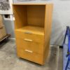 NEW! Warm Umber Toned 3 Drawer Display Cabinet